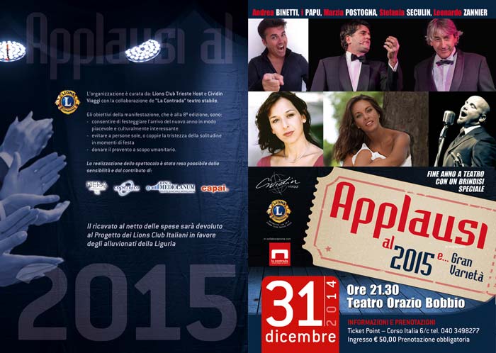 Applausi al 2015