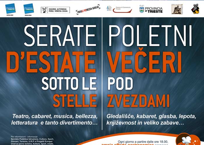 Serate d’estate sotto le stelle